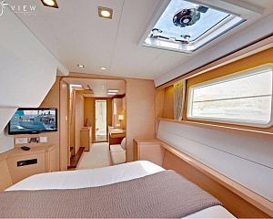 Twin sailing yacht
