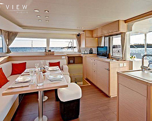 Twin sailing yacht